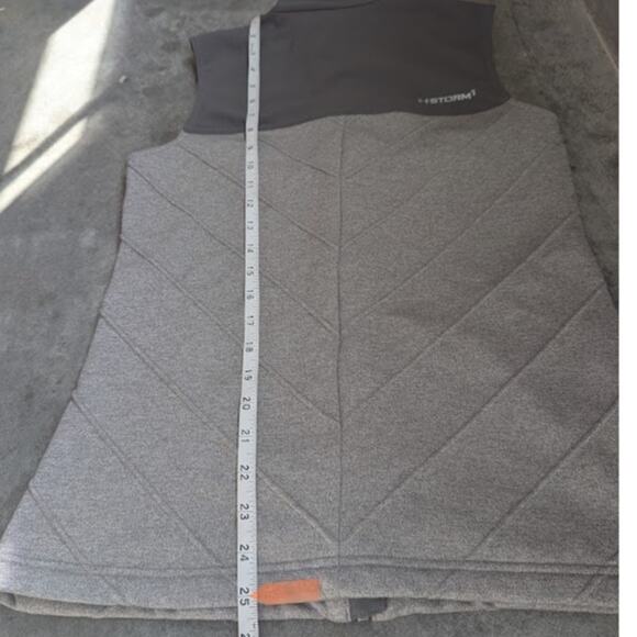 Under Armour Cold Gear Vest Storm 1 Women's Size Small Gray Water Resistant Gorp - Picture 8 of 10